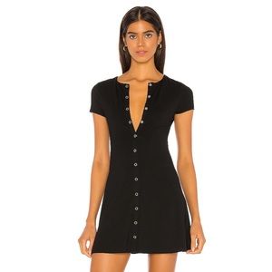 Revolve LOVERS AND FRIENDS - Leroy Mini Dress in Black - Small - Fit & Flare